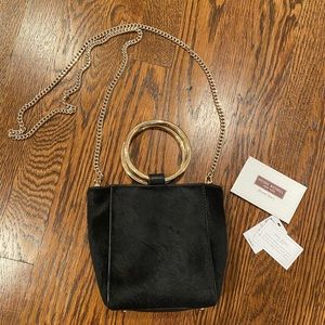 RARE Henri Bendel Calf skin crossbody micro bag